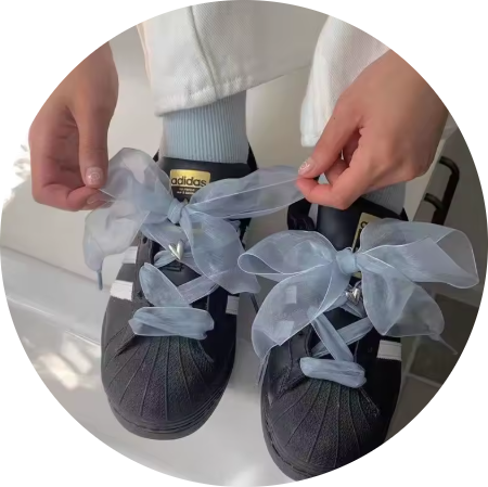 Oversized Chiffon Laces