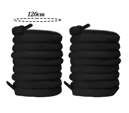 Flat Plush Shoe Laces