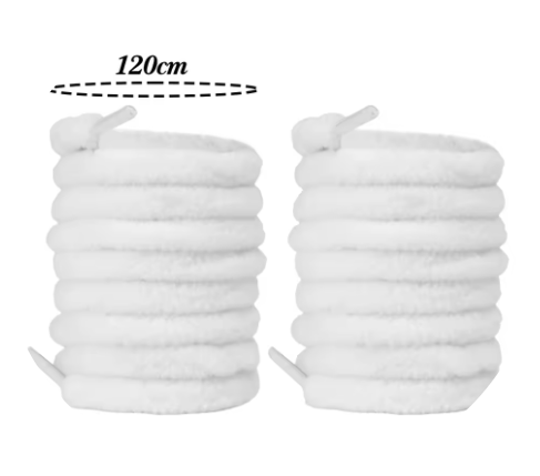 Flat Plush Shoe Laces