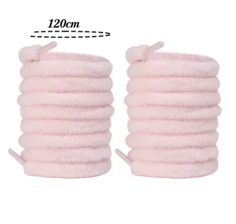 Flat Plush Shoe Laces